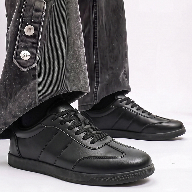 Men Formal Wear All Black - 다용도로 활용 가능한 남성용 천연 가죽