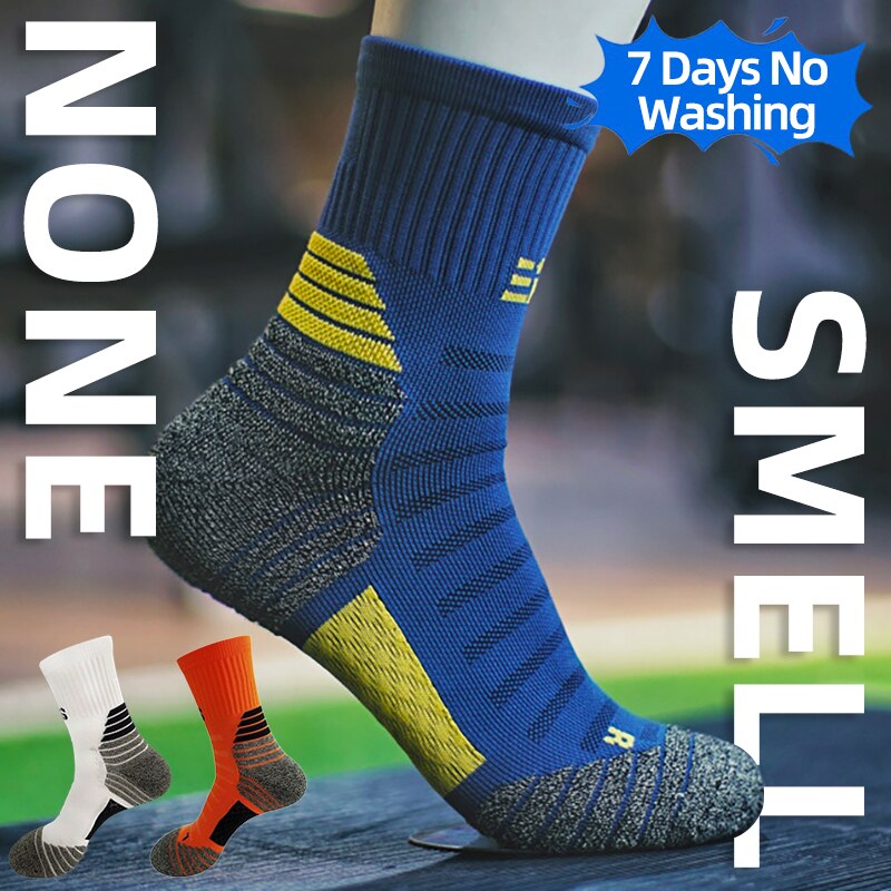 Sock Garter Men - 남성용 탈취제 나노 구리 스포츠 양말,