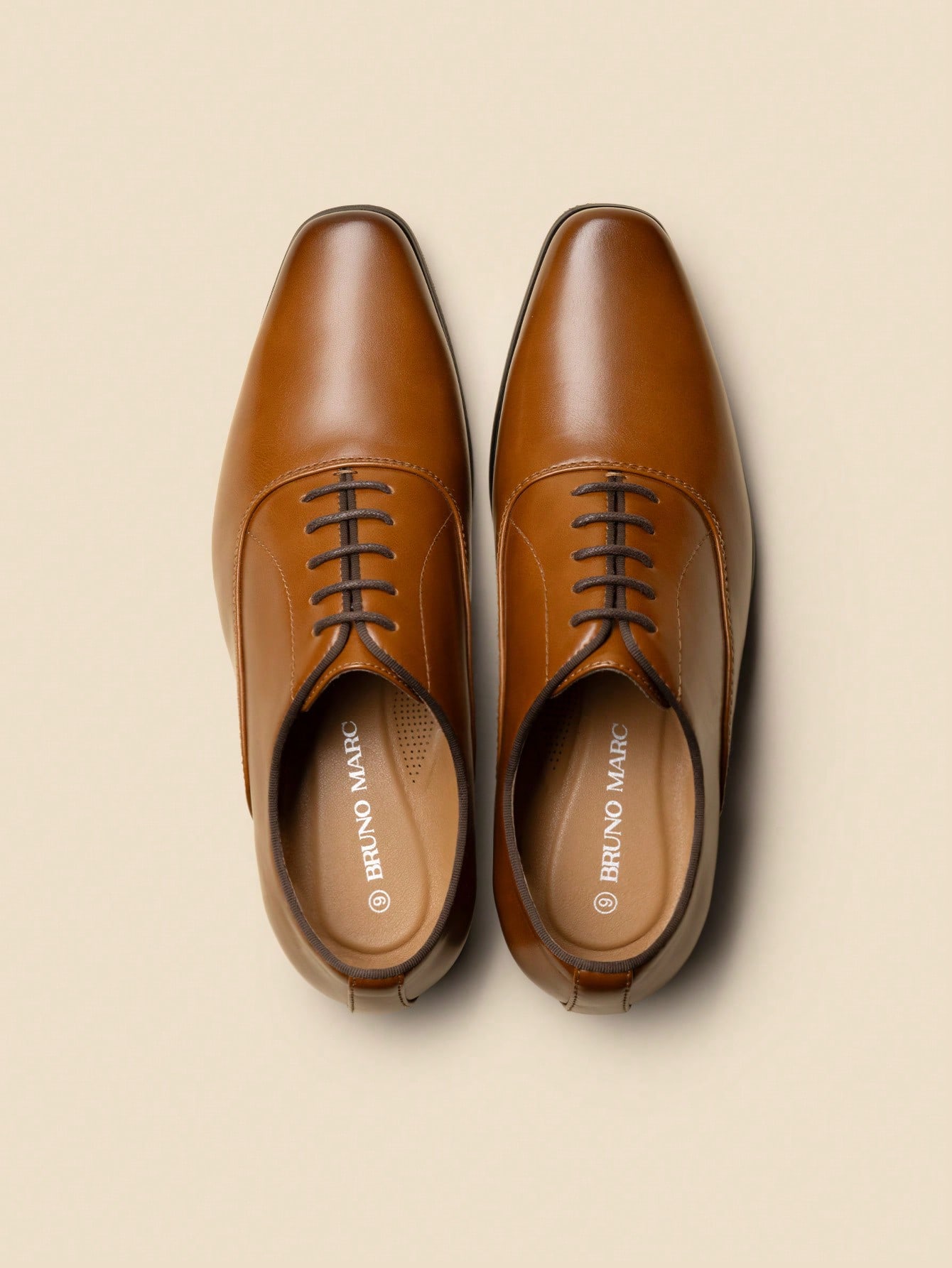 Formal Men Daily Wear Footwear - 남성용 브라운 옥스퍼드 정장 구두, 클래식하고