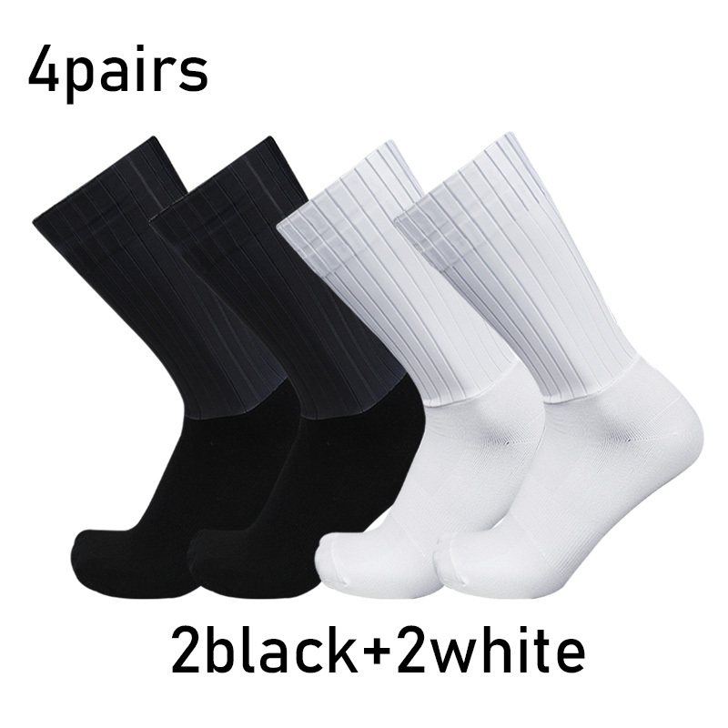 2026 실리콘 컬러 사이클링 4켤레/세트 스포츠 양말 - Sock Garter Men 리뷰 및 가격