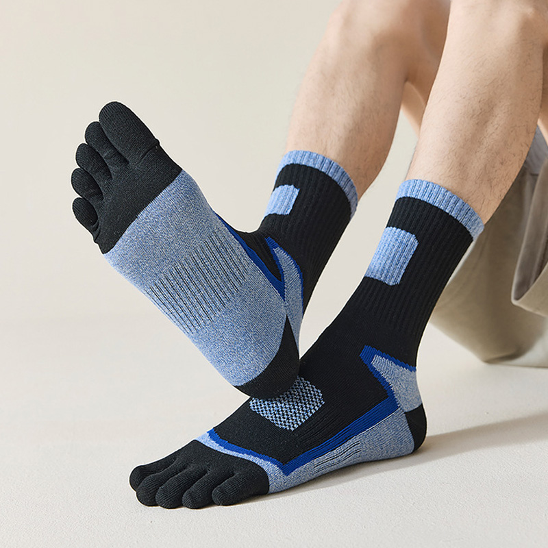 3/6 쌍 남성 스포츠 발가락 짧은 양말 압축 땀 흡수 - Sock Garter Men 리뷰 및 가격