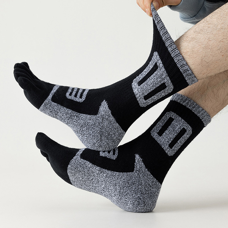 3/6 쌍 남성 스포츠 발가락 짧은 양말 압축 땀 흡수 - Sock Garter Men 리뷰 및 가격