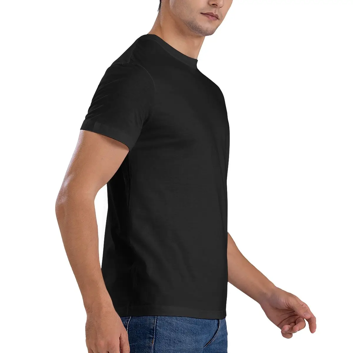 2026 남성용 흑백 대비 기하학적 삼각형 티셔츠 -  - Men Formal Wear All Black 리뷰 및 가격