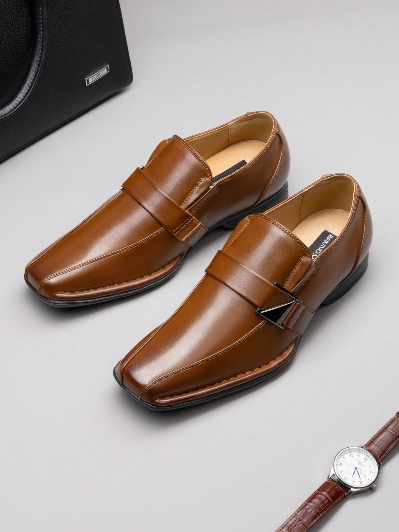남성용 안감 처리된 가죽 로퍼, 편안한 모카신 스타일의 - Formal Men Daily Wear Footwear 리뷰 및 가격