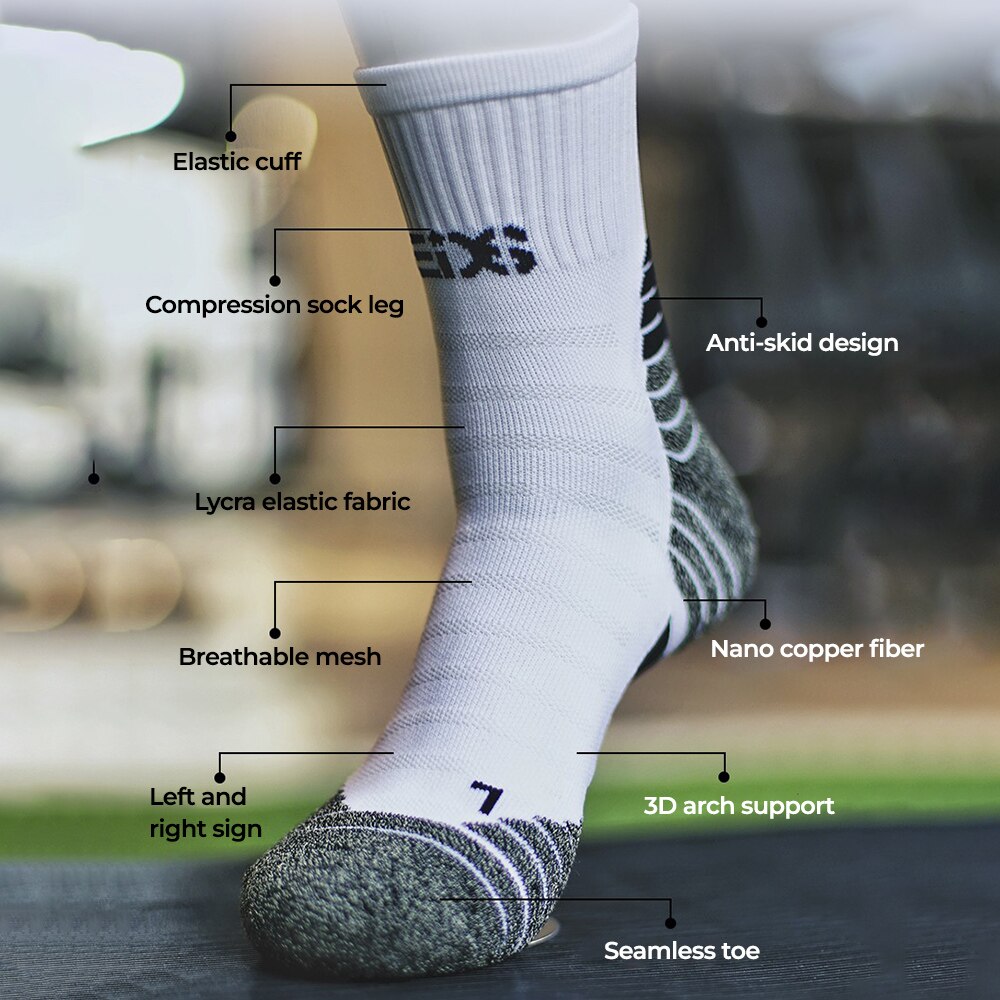 남성용 탈취제 나노 구리 스포츠 양말, 항균 농구 등반 - Sock Garter Men 리뷰 및 가격